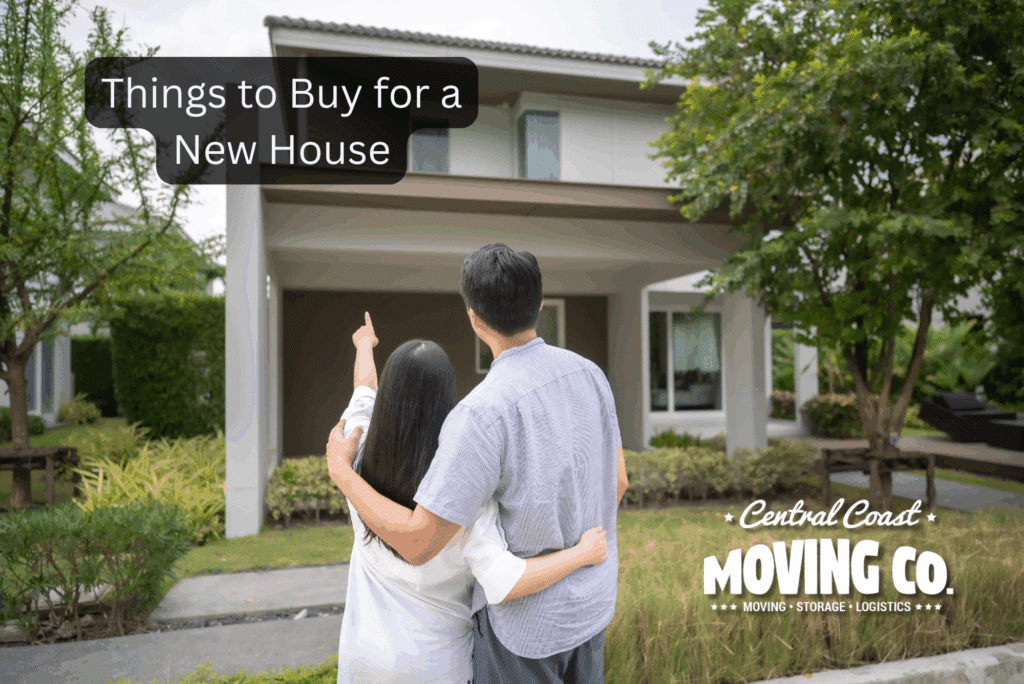 couple looking at a new house